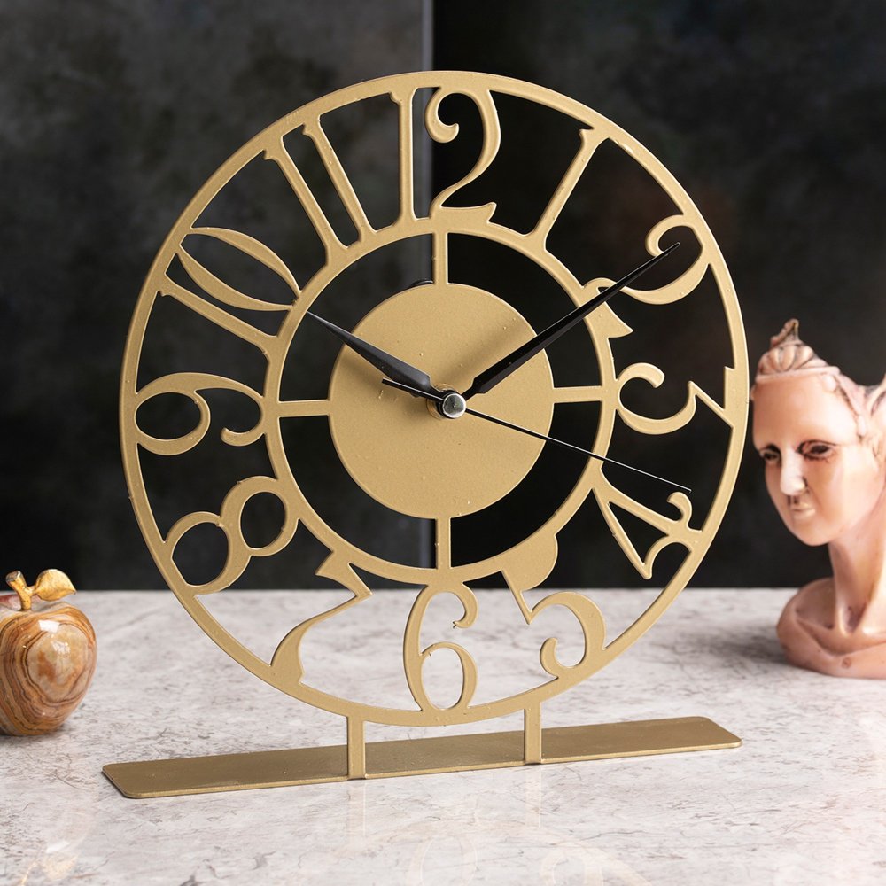 Dekoratívne hodiny Asya - Gold