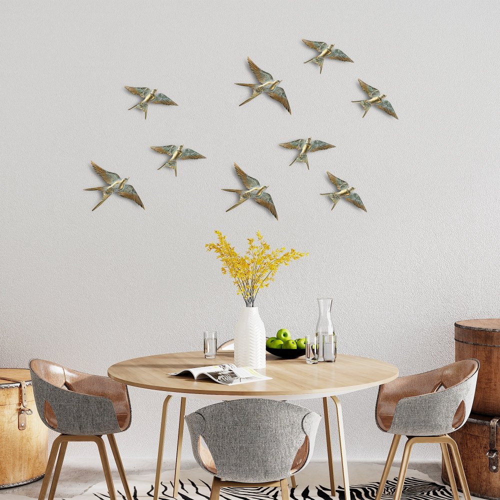 Dekorativní doplněk na zeď Flying Swallow - 1 (obrázek 5)