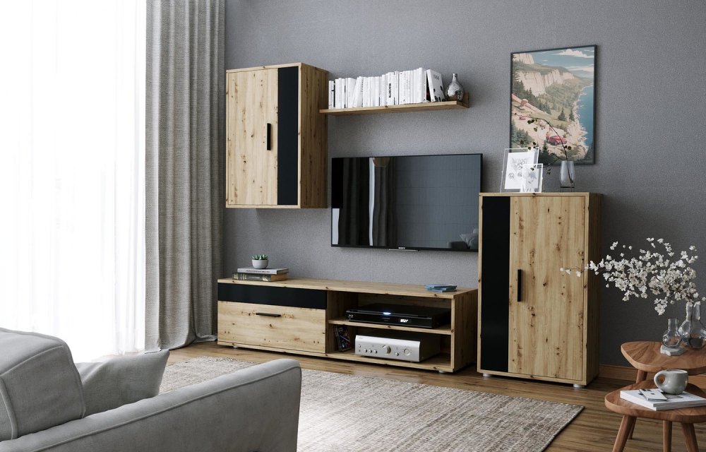 Obývacia stena BENSON Halmar