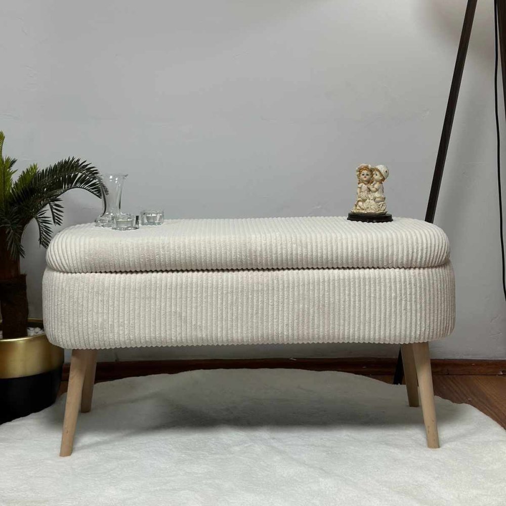 Lavice s úložným prostorem OSLO LINEN (obrázek 4)
