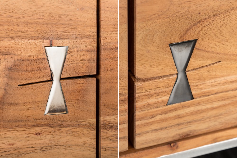 Komoda ATHAMÁS Dekorhome Hnědá Obrázek