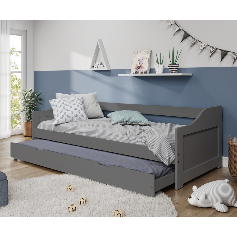 Postel s výsuvnou přistýlkou LAURA NEW Tempo Kondela Obrázek