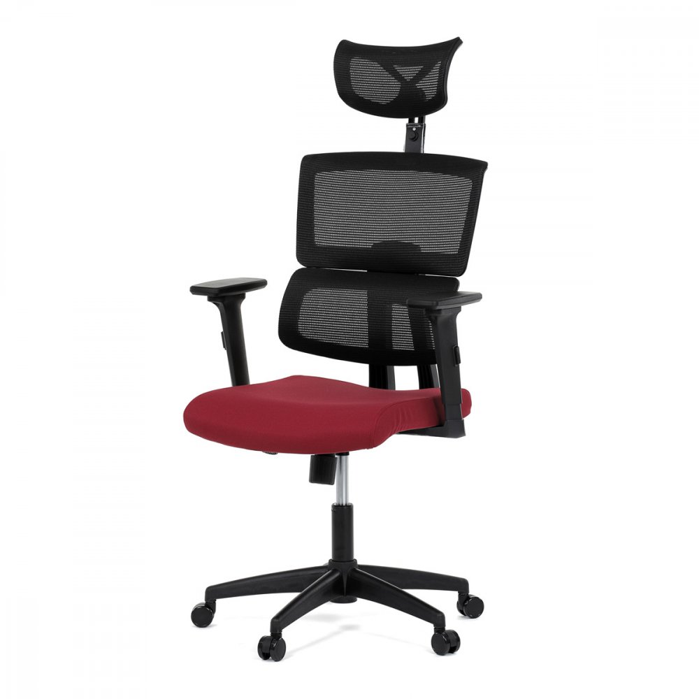 Levně Kancelářská židle KA-B1025 Autronic Bordó
