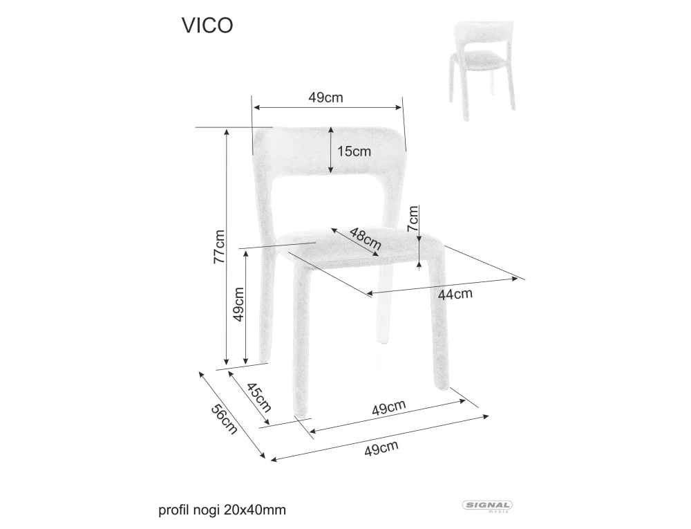 Židle Vico Wind (obrázek 6)