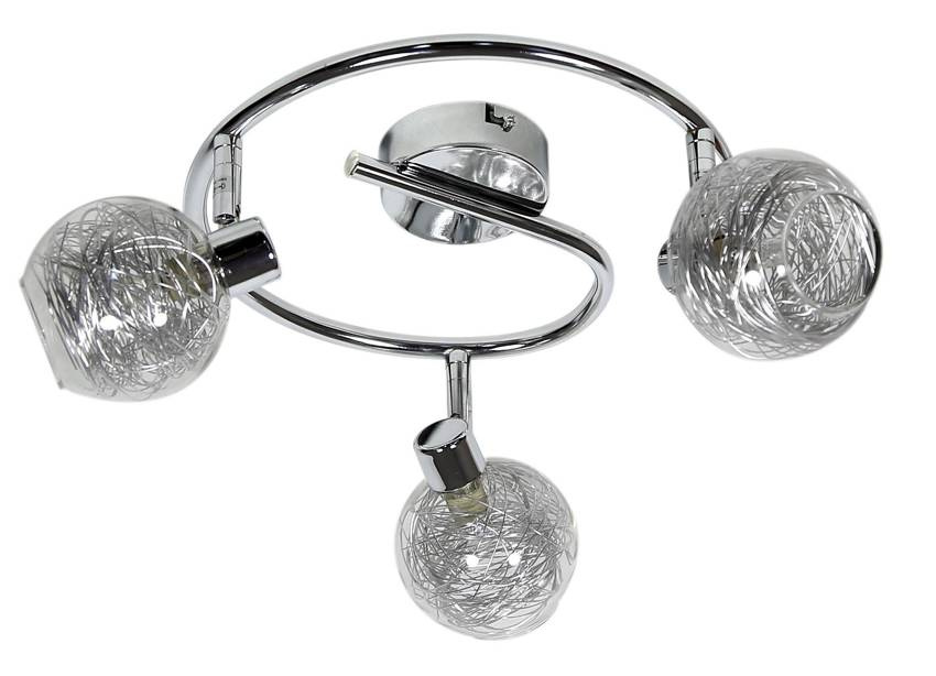 Candellux Lucas Spiral 3X40W G9 chróm