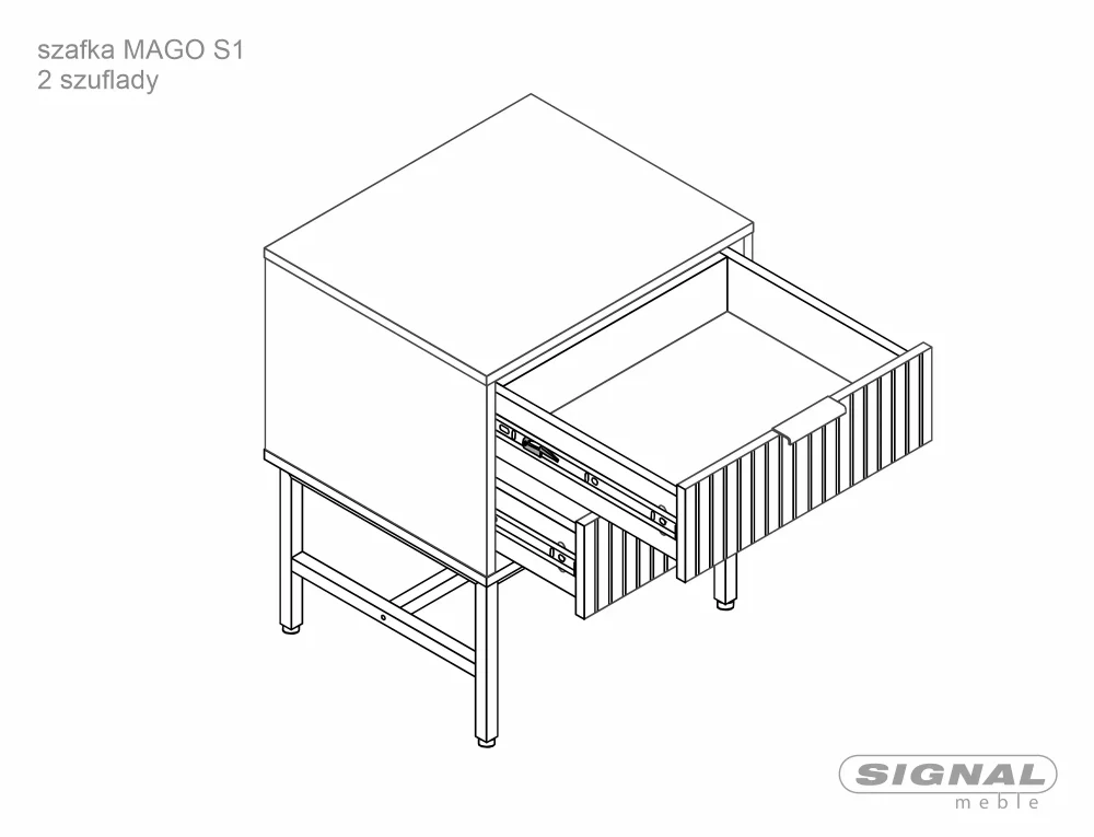 Skříňka Mago S1 (obrázek 6)