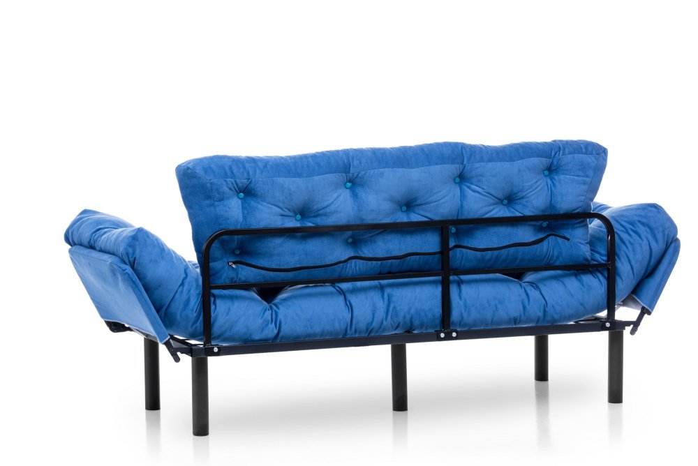 Trojmístná rozkládací pohovka Nitta Triple - Blue (obrázek 5)