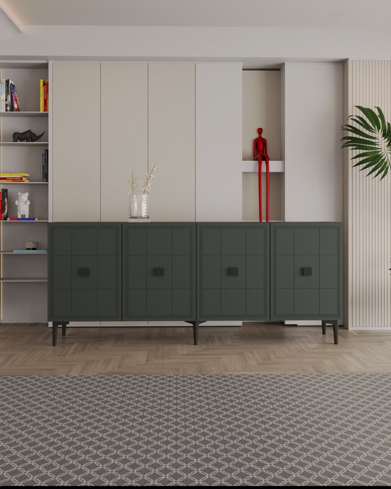 Konzolový stolík Yuka 150 - Anthracite