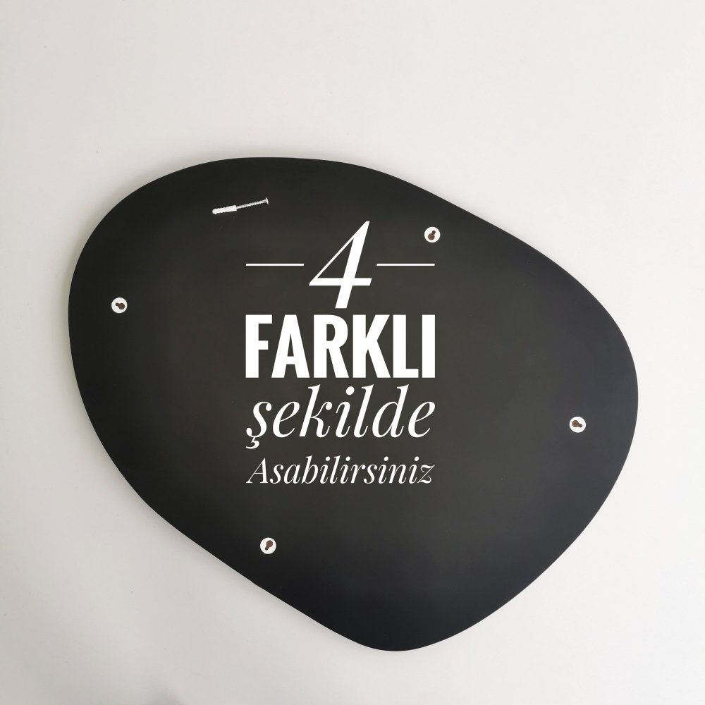 Dekorativní zrcadlo Gusto Mirror - Black (obrázek 5)