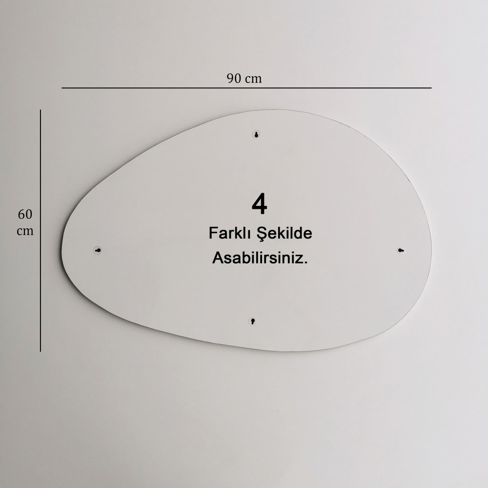 Zrcadlo Porto Ayna 90x60 cm (obrázek 5)