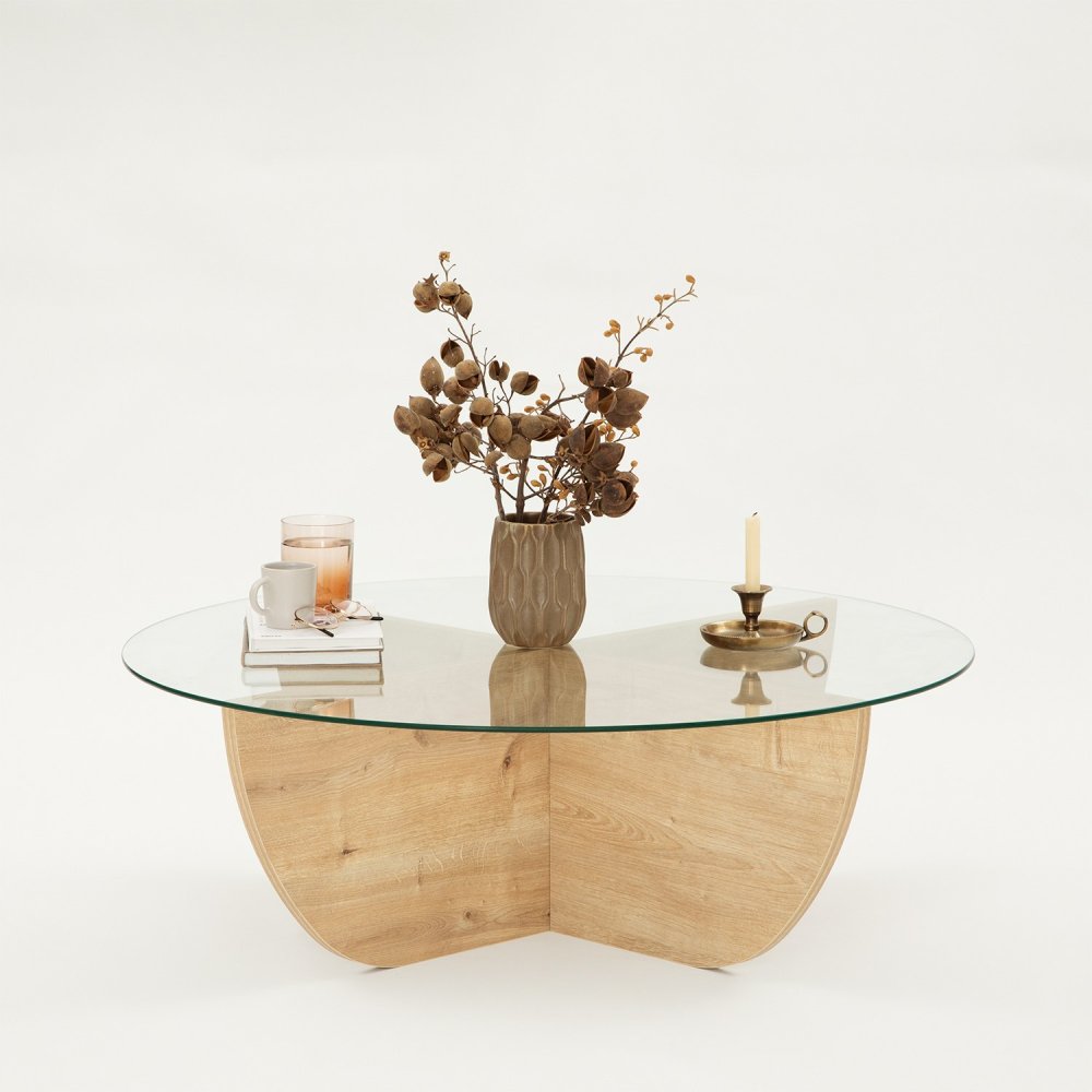 Konferenční stolek Lily - Sapphire Oak (obrázek 5)