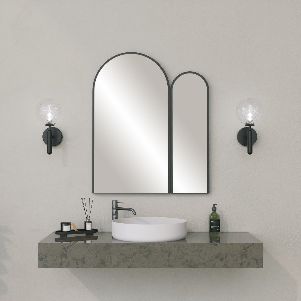 Dekorativní zrcadlo Classe Mirror - Black (obrázek 4)