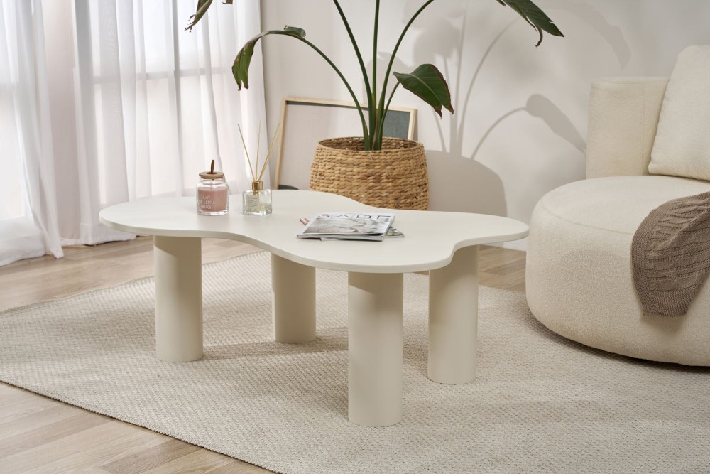 Konferenčný stolík Bloom - Cream