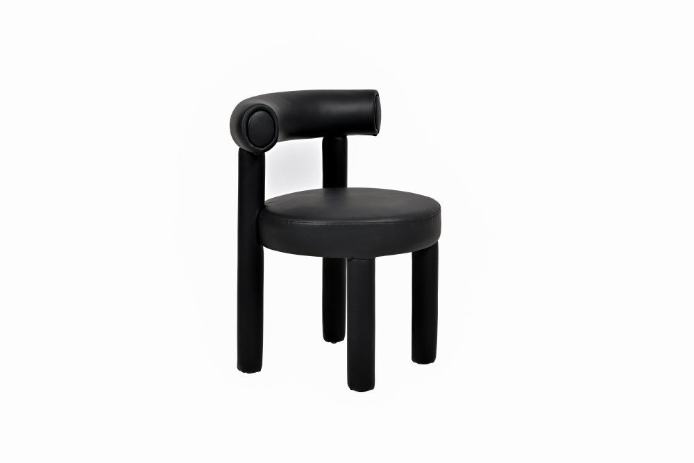 Leith LET77BLK-L Tapetovaná stolička