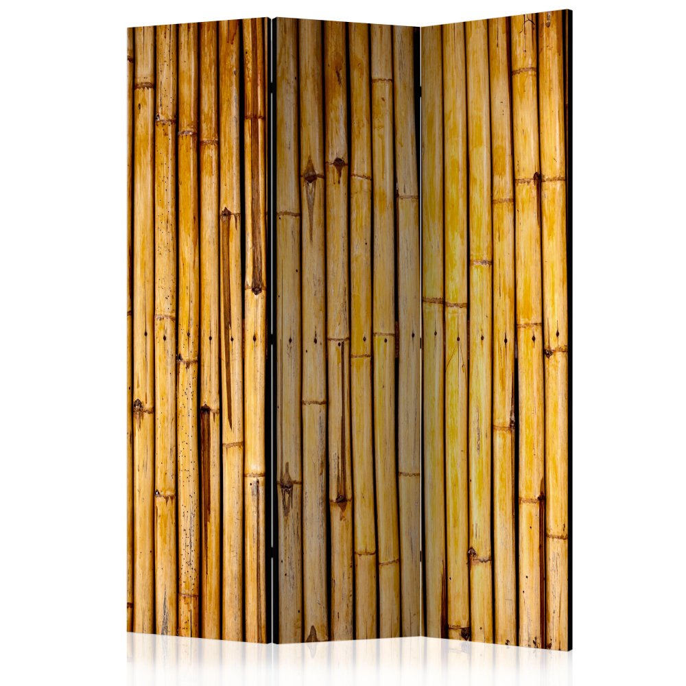 Levně Paraván Bamboo Garden Dekorhome 135x172 cm (3-dílný)