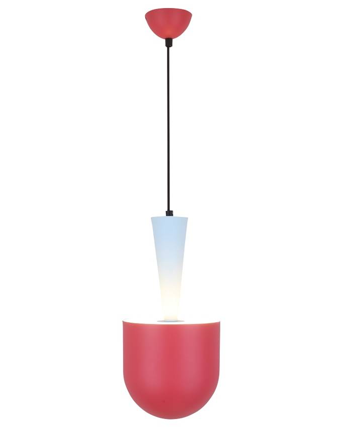 E-shop Závesná lampa VISBY Candellux Červená