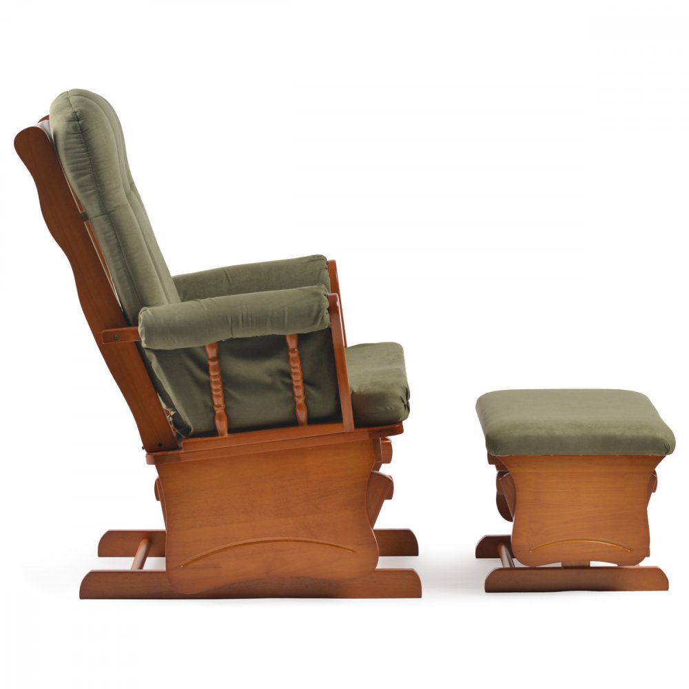 Houpací křeslo s podnožkou GLIDER 20458 Autronic Dub Obrázek