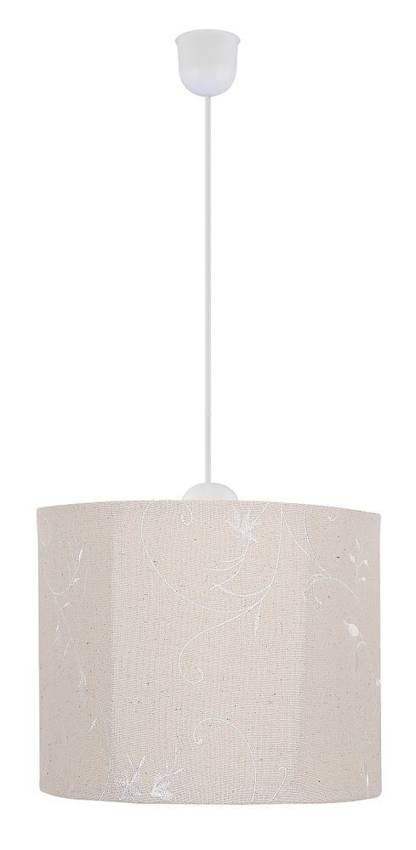 Béžová závesná lampa 25 cm na farmárskom lane