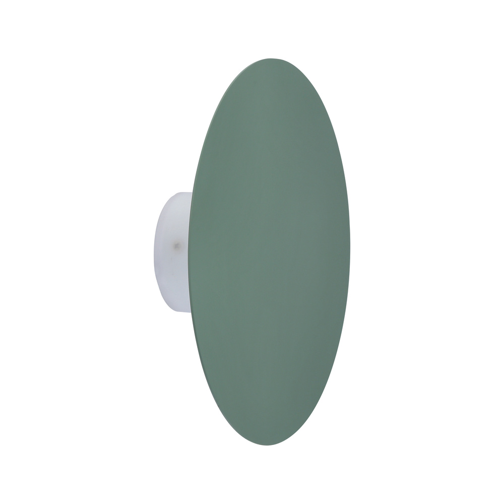 Zelená kovová LED nástenná lampa 6W 250mm Holar Ledea