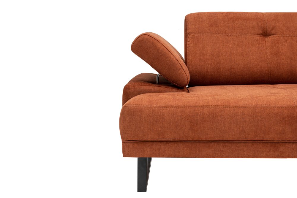 Rohová sedací souprava Mustang Small Right - Orange (obrázek 4)