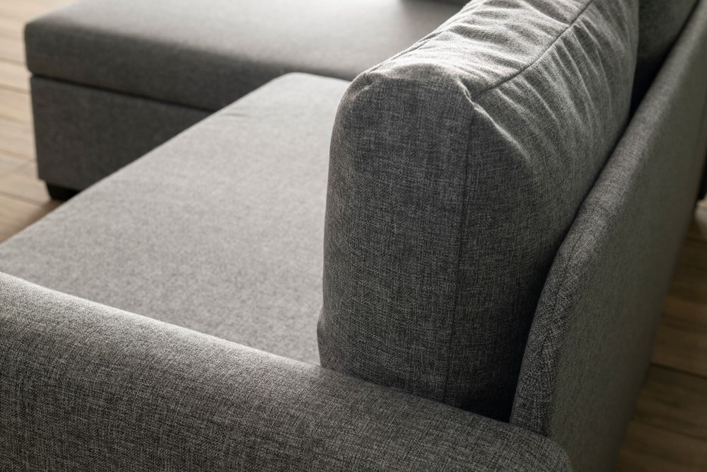 Rohová rozkládací pohovka Kado - Light Grey (obrázek 11)