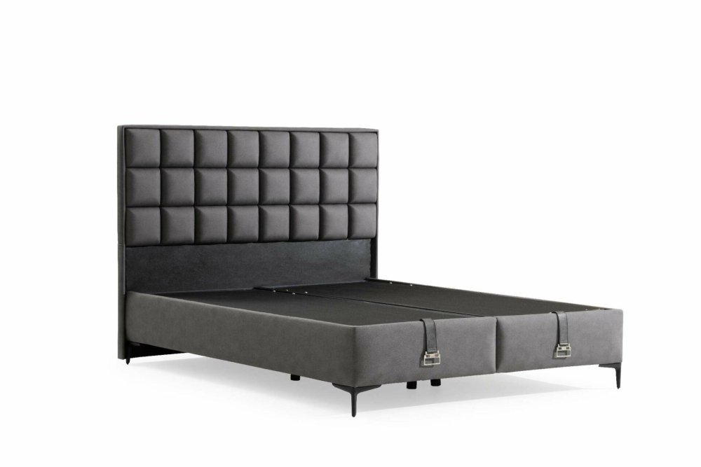 Rám manželskej postele s čelom Abella 120 x 200 - Grey