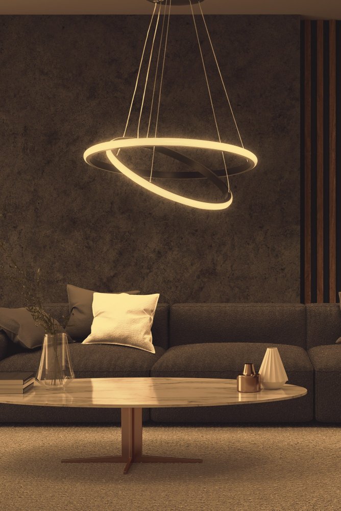 Luster Leonis Black-Yellow Light