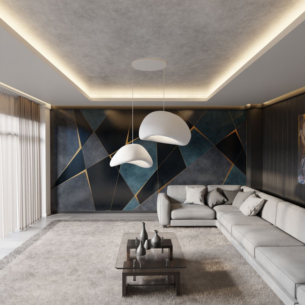 Lustr Wabi Sabi Plasterglows - White (obrázek 6)