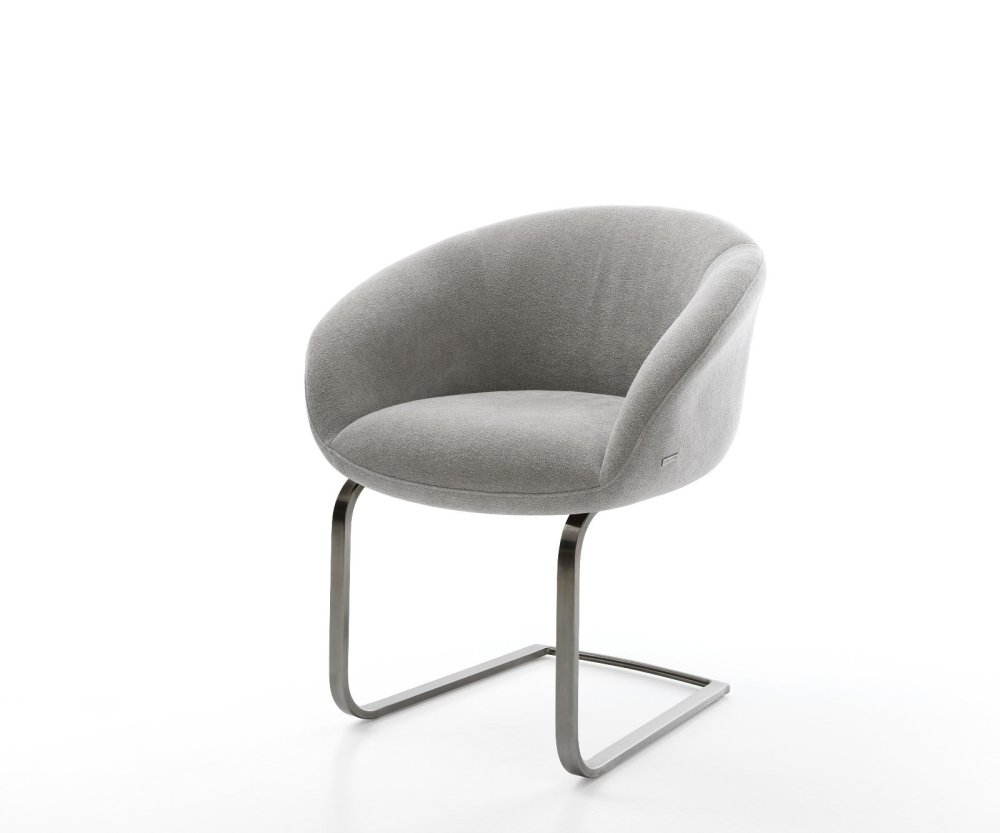 Jedálenská stolička Vinka-Flex s opierkami texturovaná látka mäkký