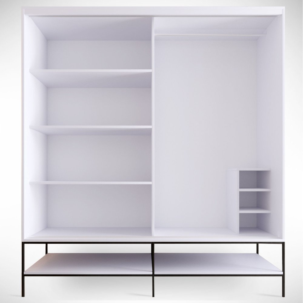 Šatní skříň Martin 190 - White (obrázek 6)