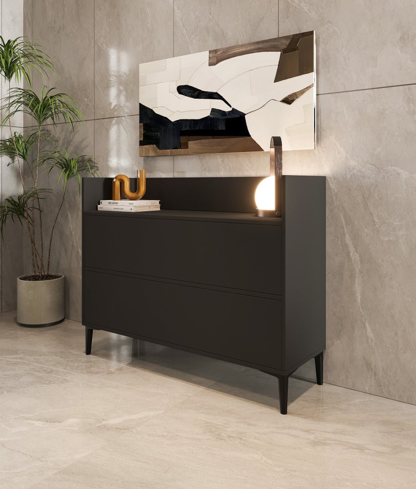 Viacúčelová skrinka Gale - Anthracite