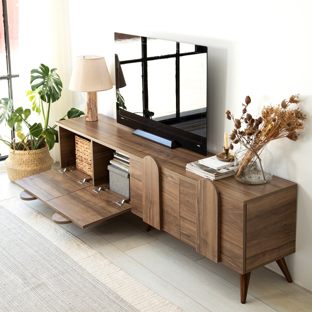 TV stolek New Line - Walnut v2 (obrázek 5)
