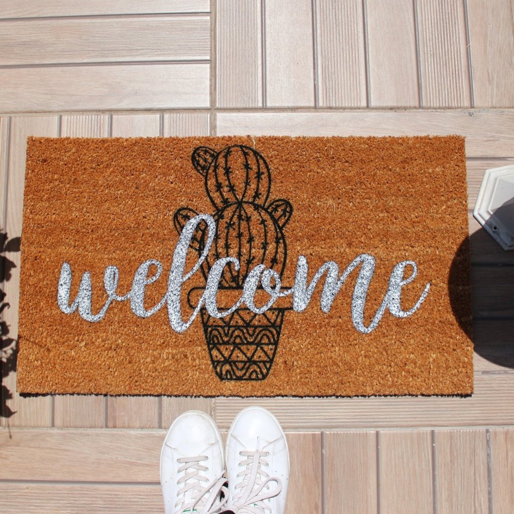 Coco Doormat Cactus