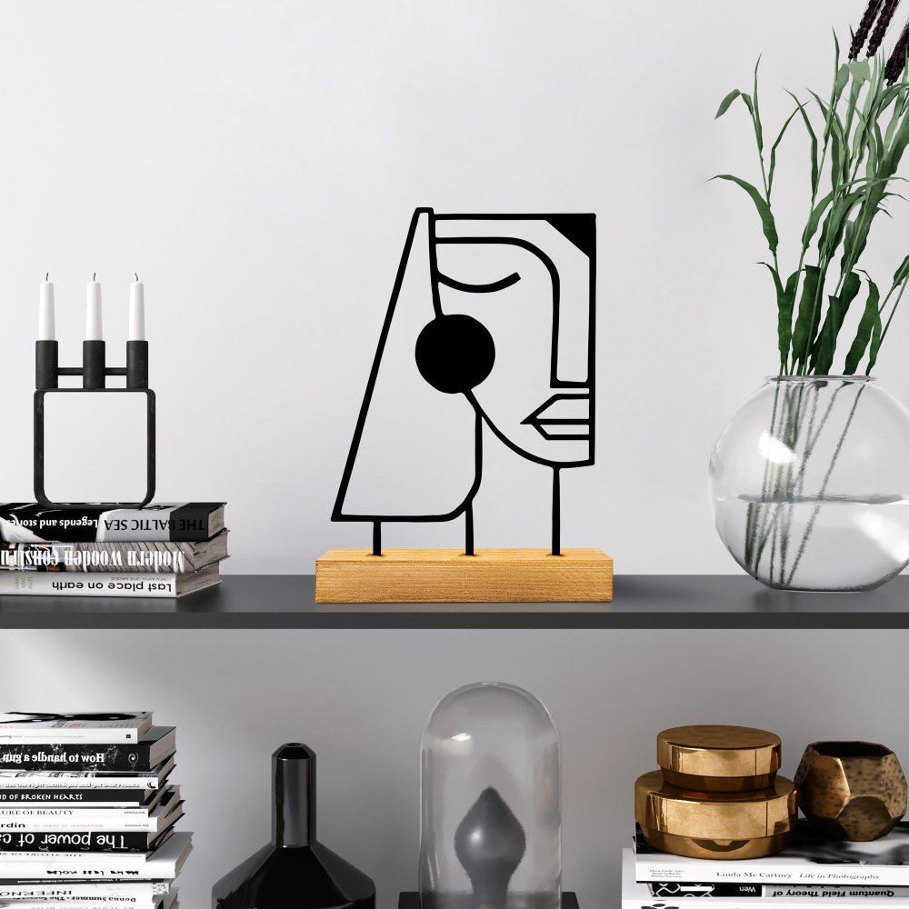 Dekoratívny predmet Serenity - Black