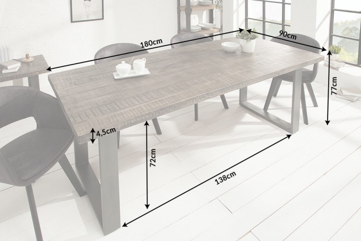 Jedálenský stôl THOR Dekorhome 180x90x77 cm