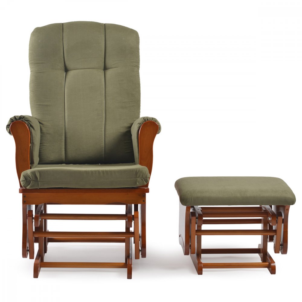 Houpací křeslo s podnožkou GLIDER 20458 Autronic Dub Obrázek