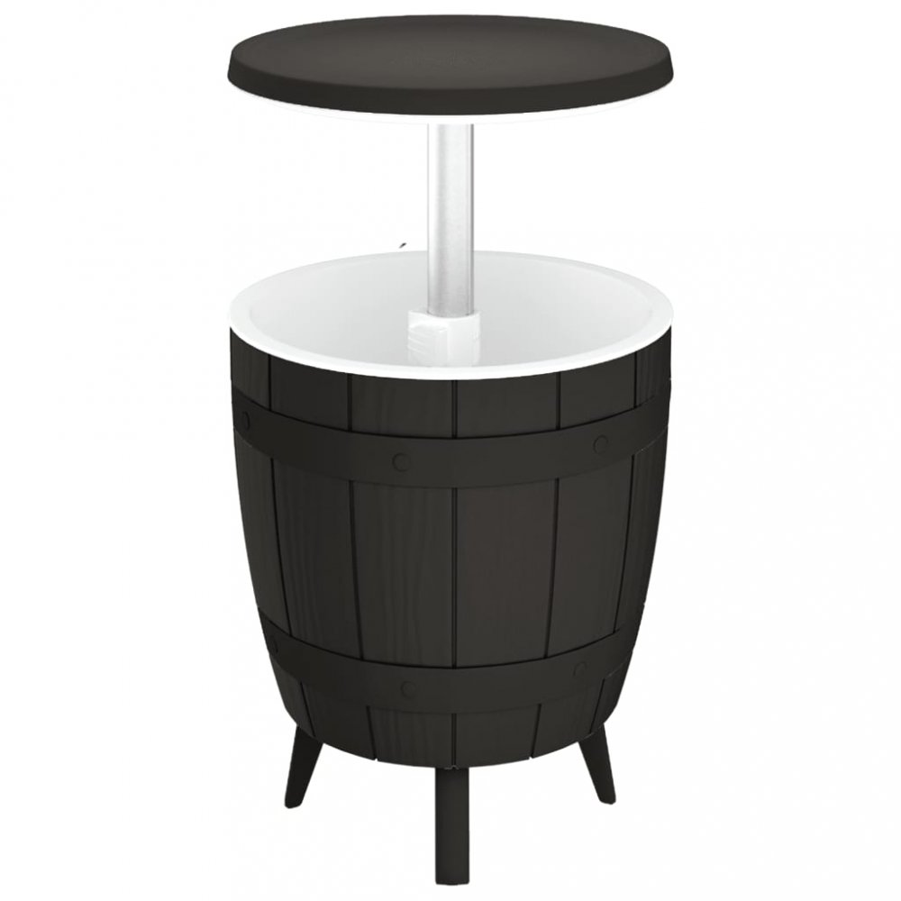E-shop Zahradní chladící stolek 3 v 1  Černá,Zahradní chladící stolek 3 v 1  Černá