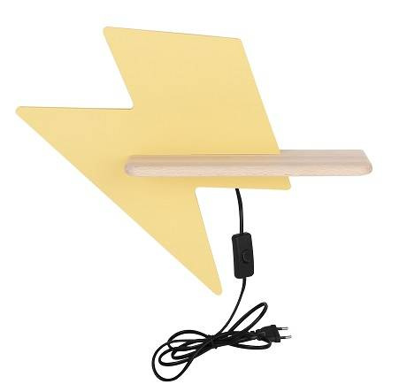 Detská nástenná lampa s LED osvetlením 4W Lightning