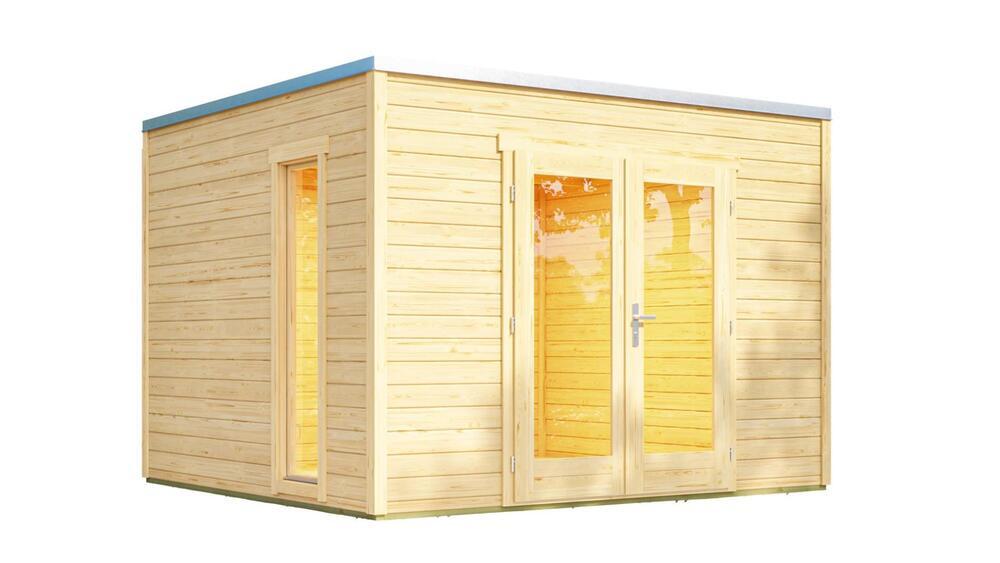 Levně Luxusní dřevěný zahradní domek P 285 (3x2,5m) Weka