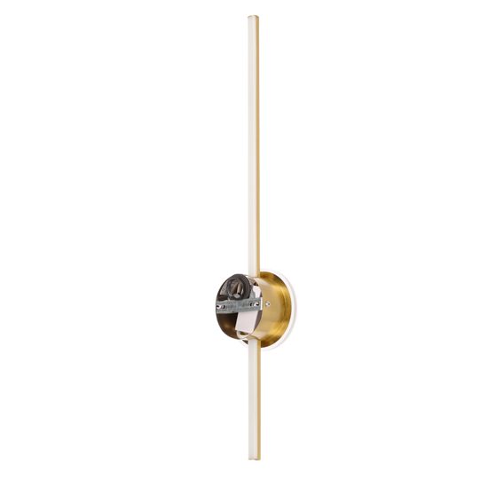 Nástenná lampa BATUTA 2 patina 12W LED 3000K biele tienidlo