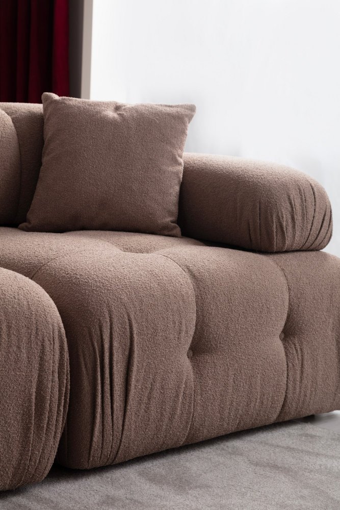 Dvoumístná pohovka Doblo 2 Seater ( L1-1R) - Cappuccino (obrázek 4)