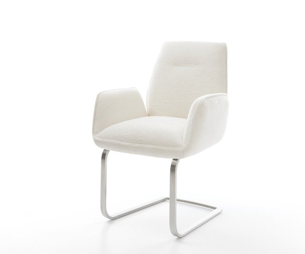 Jedálenská stolička Zoa-Flex bouclé mäkký béžová jedálenská stolička