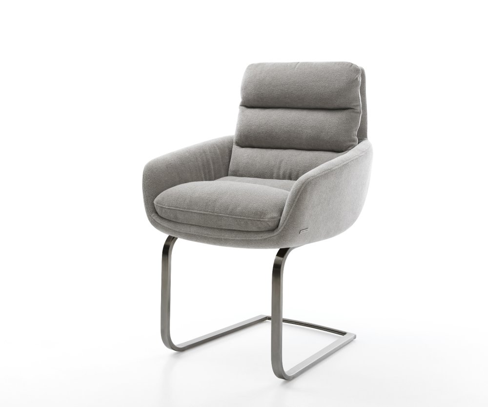 Konzolová podstava Abelia-Flex s opierkami texturovaná látka mäkký