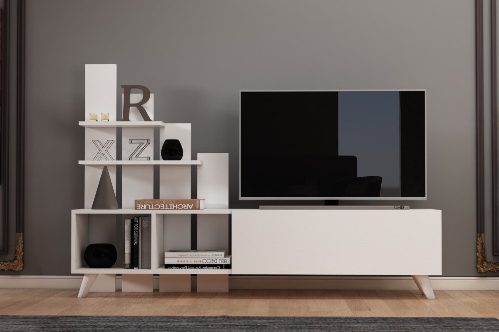 TV stolek Vale - White (obrázek 6)