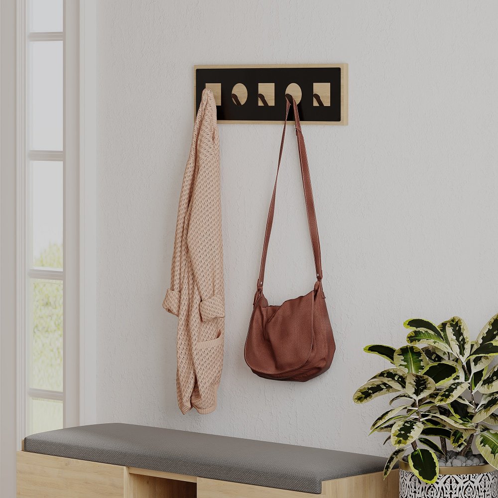 Coat Hanger Icon Hanger - Sapphire, Oak (obrázek 5)