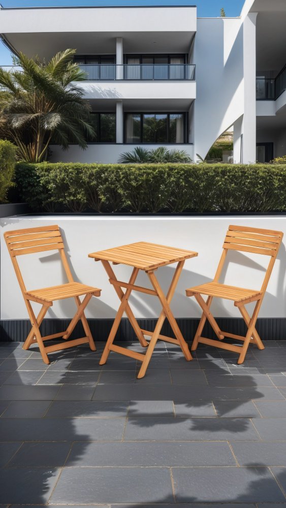 Garden Table & Chairs Set (3 Pieces) My001