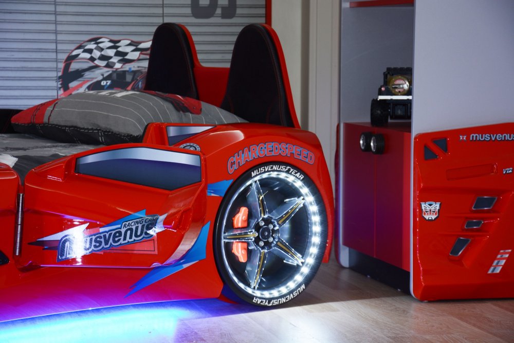 Car Bed Mnv3 - Red (obrázek 12)