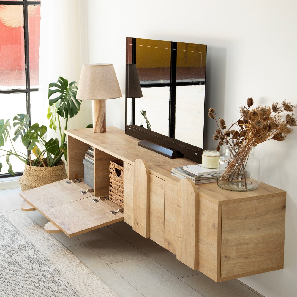 TV stolek New Line -Sapphire Oak (obrázek 5)