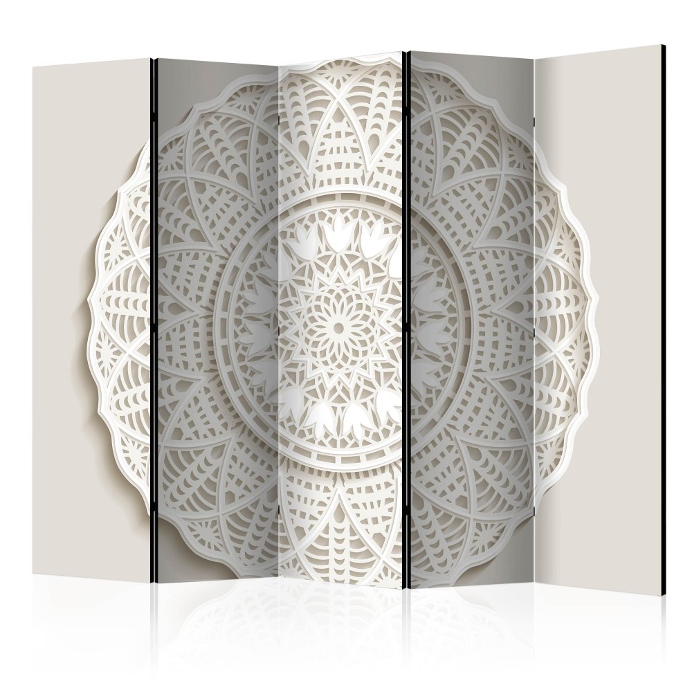 Paraván Mandala 3D Dekorhome 225x172 cm (5-dílný)