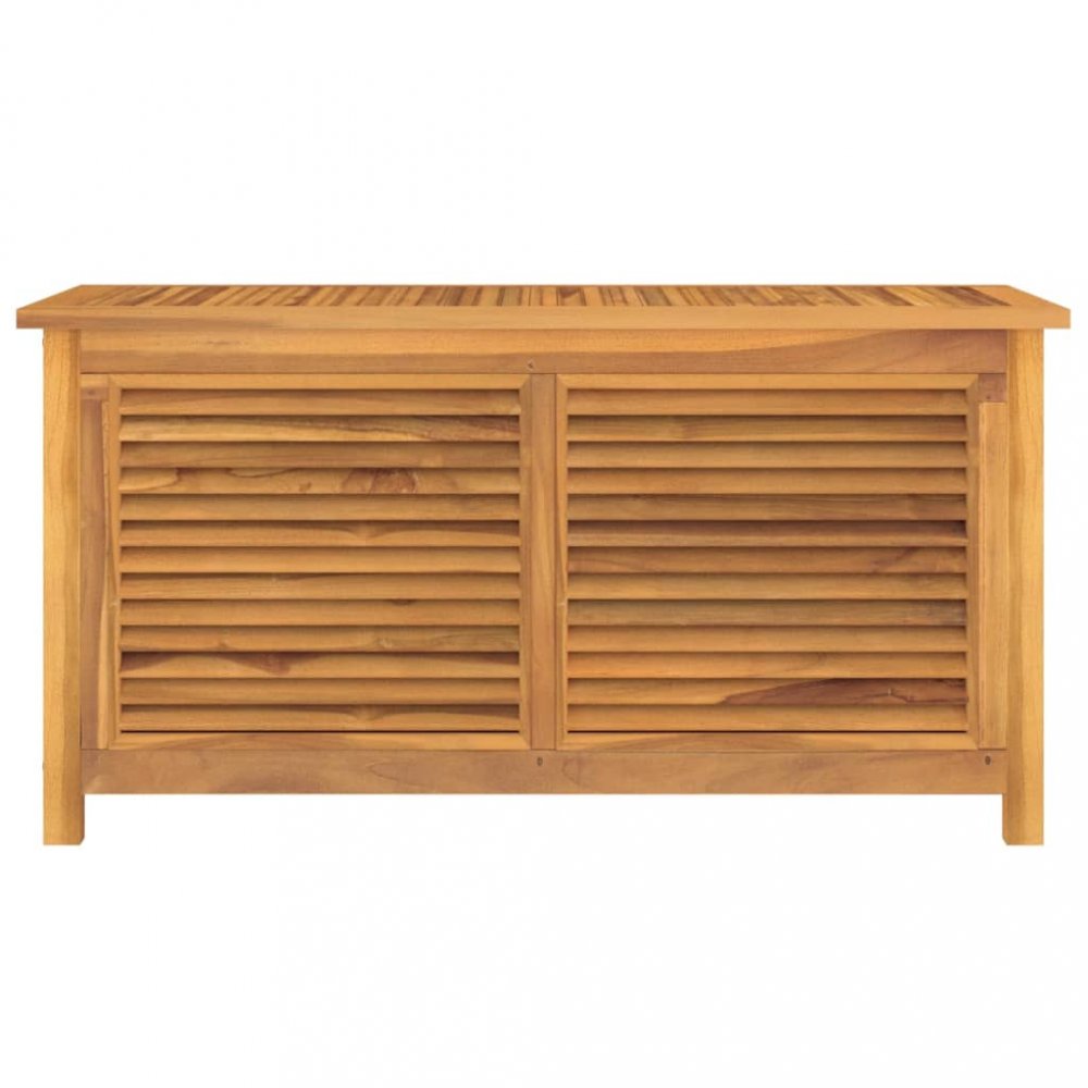 Zahradní úložný box s vložkou 114 x 50 x 58 cm masivní teak